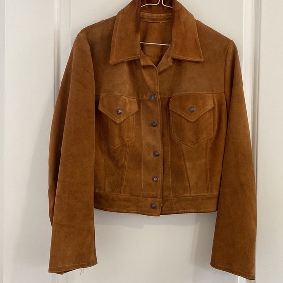 Levi's Jackets & Blazers - LEVIS 1980’s Suede Leather Jacket